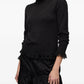 Merino Turtleneck w lace details
