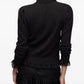 Merino Turtleneck w lace details