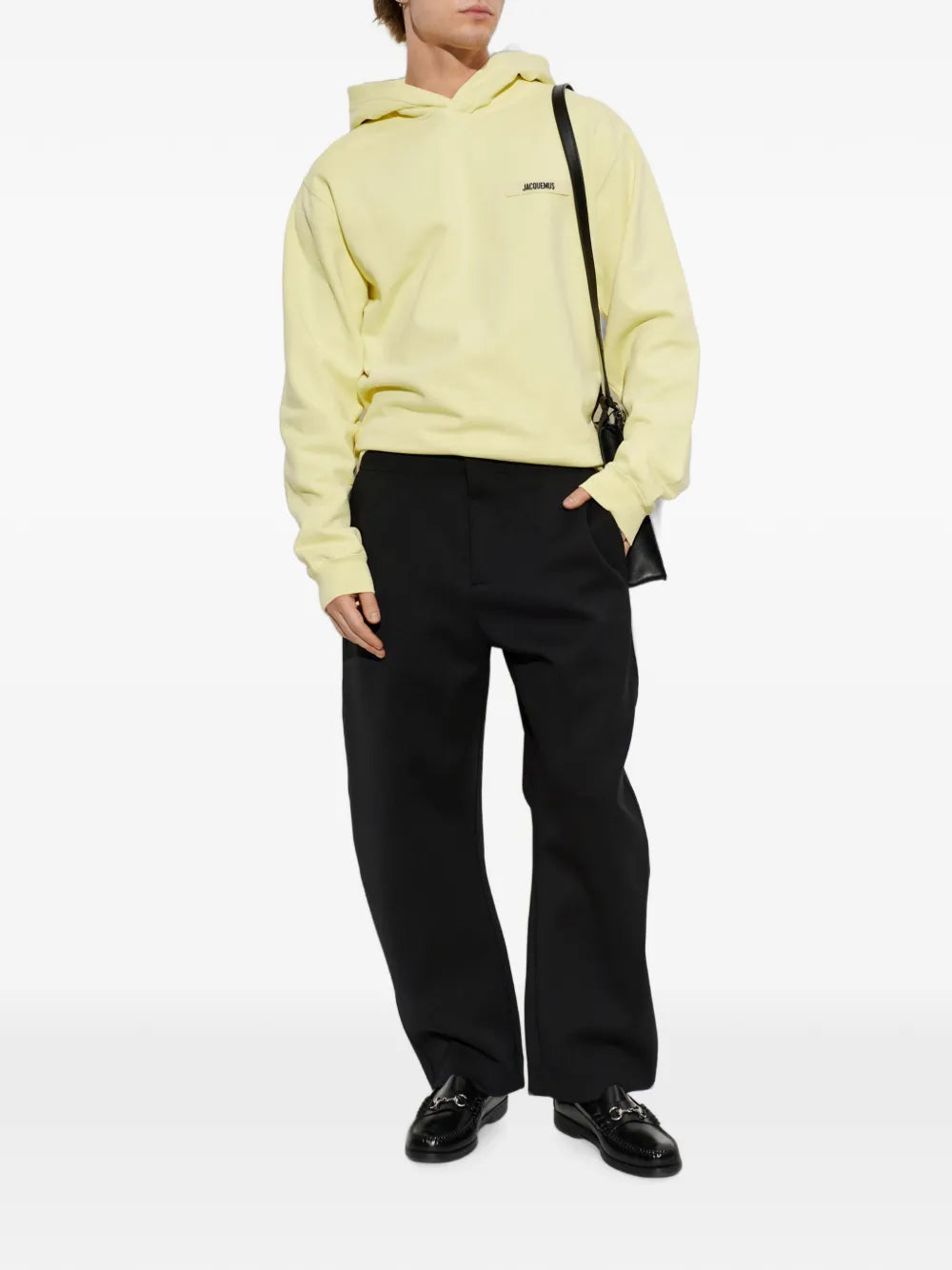 Logo Patch Long Sleeved Hoodie