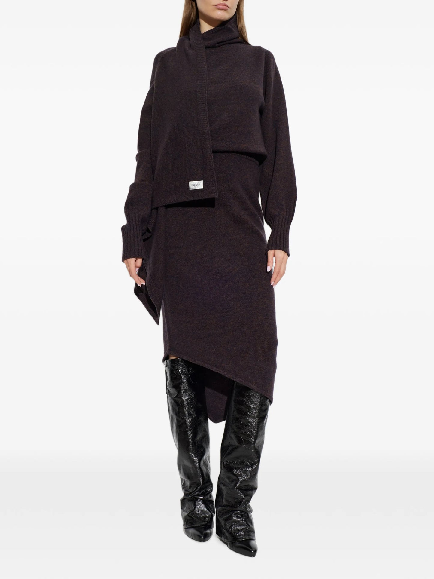 Wool and cashmere dress