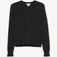 Lace Wool Crewneck