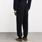 Black sweatpants on a white background
