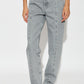 Rigid Denim Fold Jeans