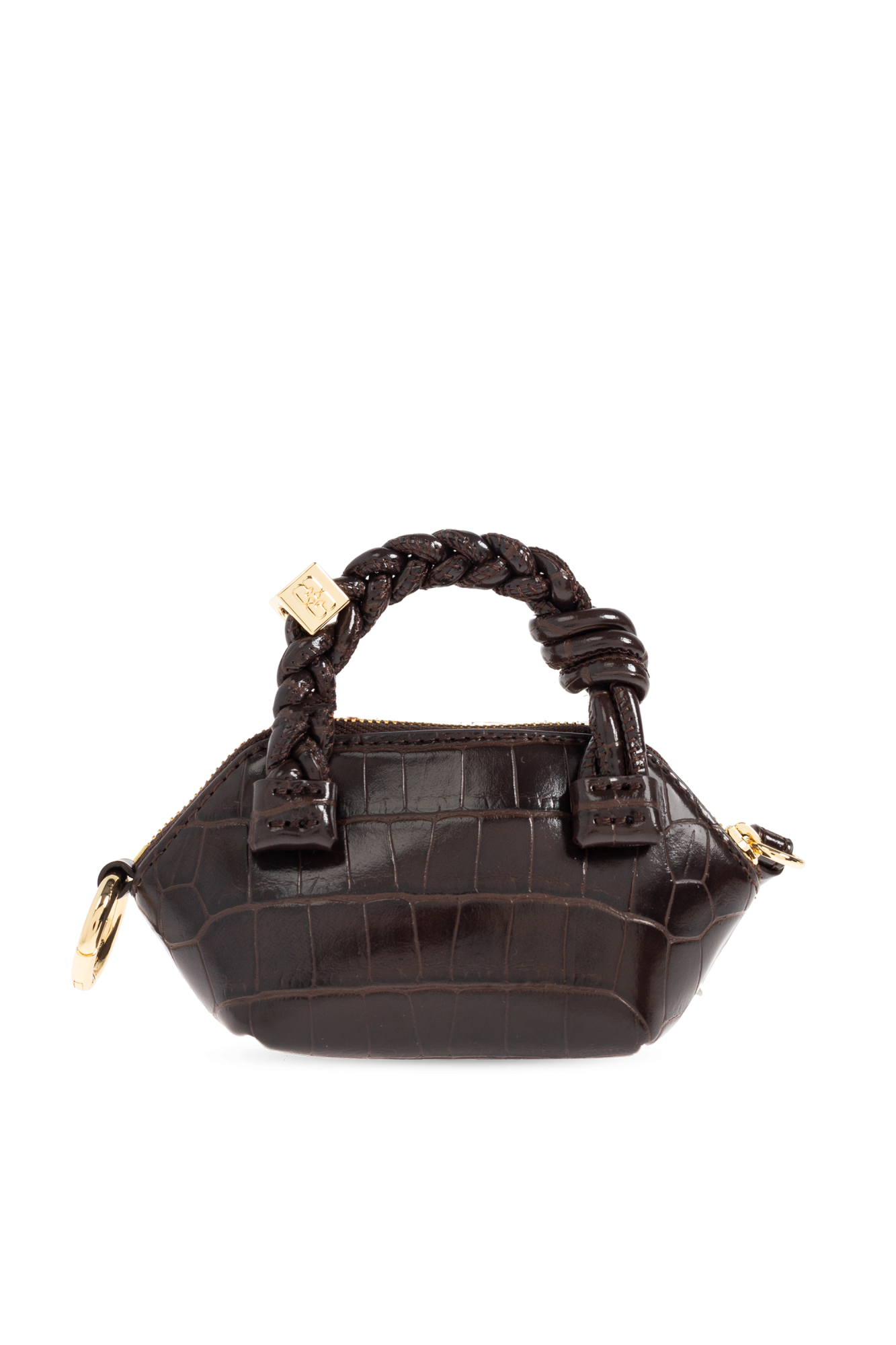 Ganni Bou Bag Nano Croco