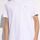 White t-shirt with a small logo on a white background DSQUARED2