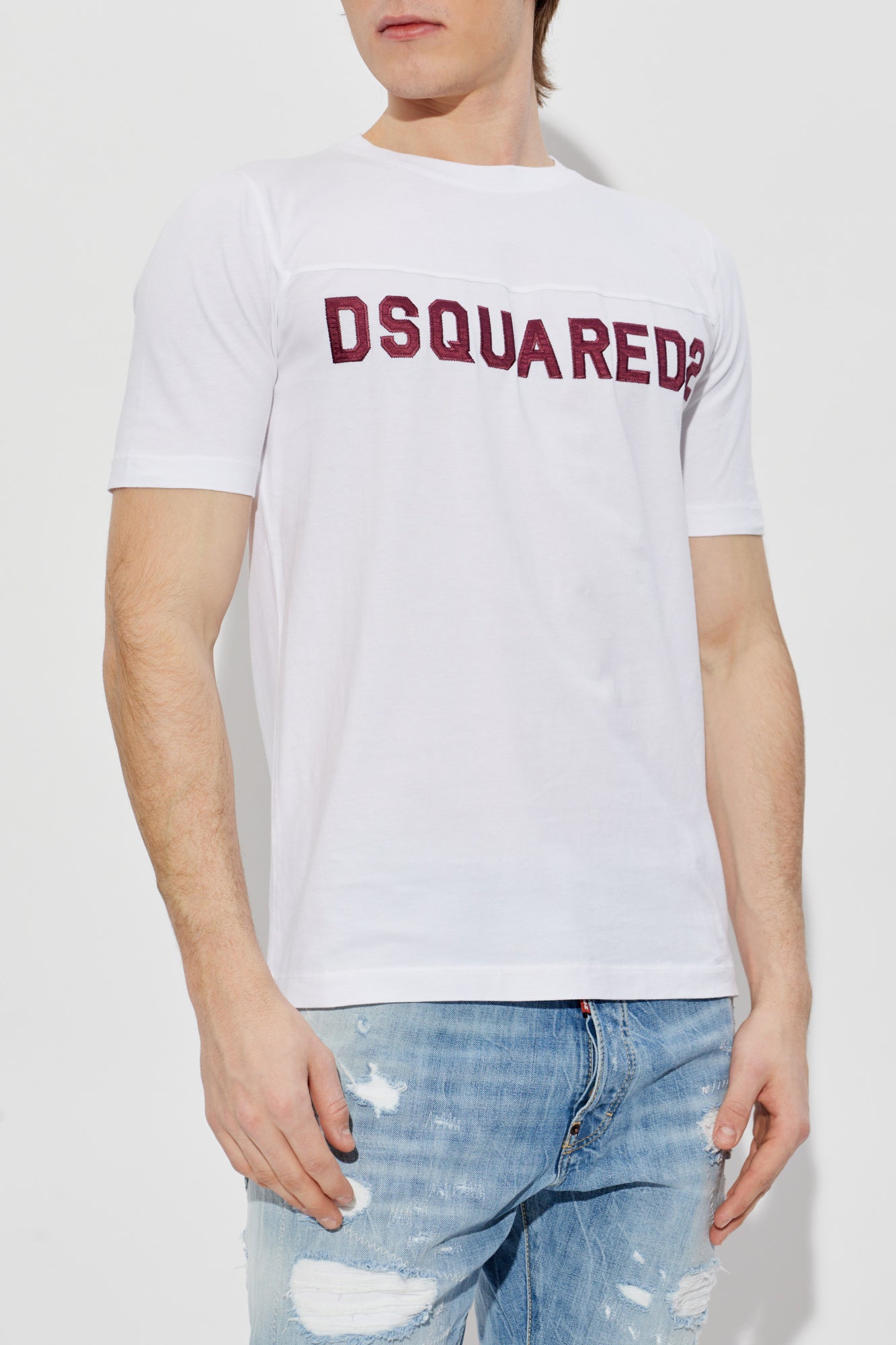 Dsquared2 WHITE T-shirt with logo