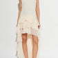 Chiffon Ruffle Dress