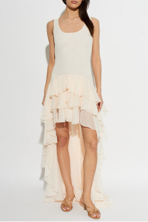 Chiffon Ruffle Dress