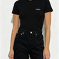 Black t-shirt with 'copeni' logo on a white background