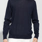Golden Goose NAVY BLUE Sweater with logo