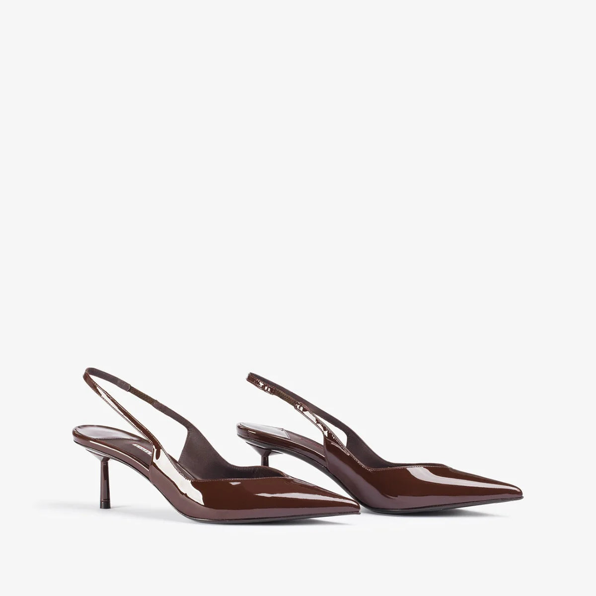 Vivienne patent leather slingbacks