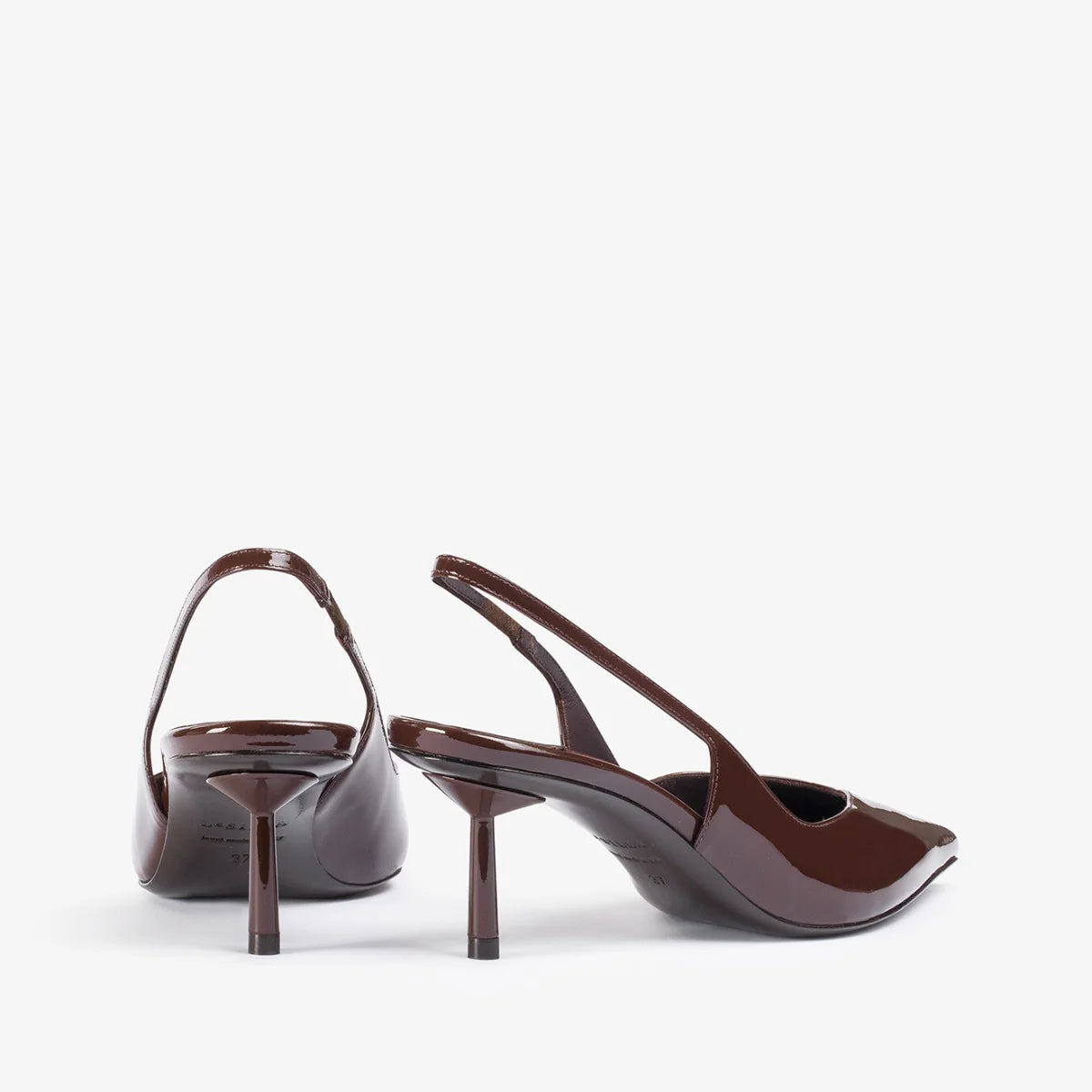 Vivienne patent leather slingbacks