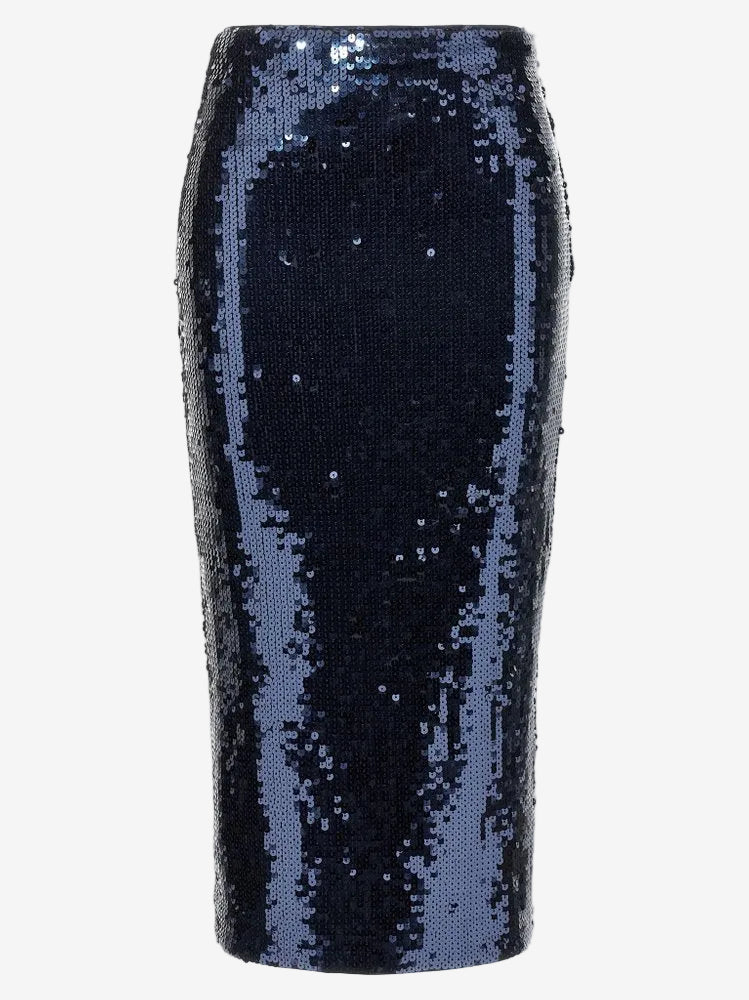 ROTATE Sequin Embellished Pencil Skirt