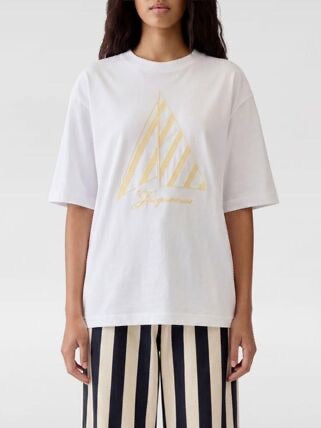 Printed Cotton T-shirts Jacquemus