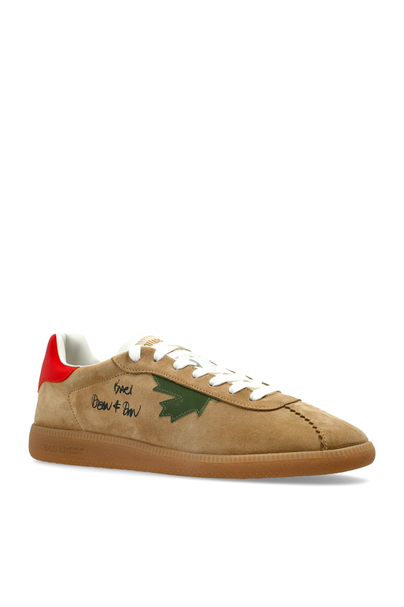 Dsquared2 Brown Lace Up Sneakers