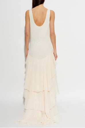 Chiffon Ruffle Dress