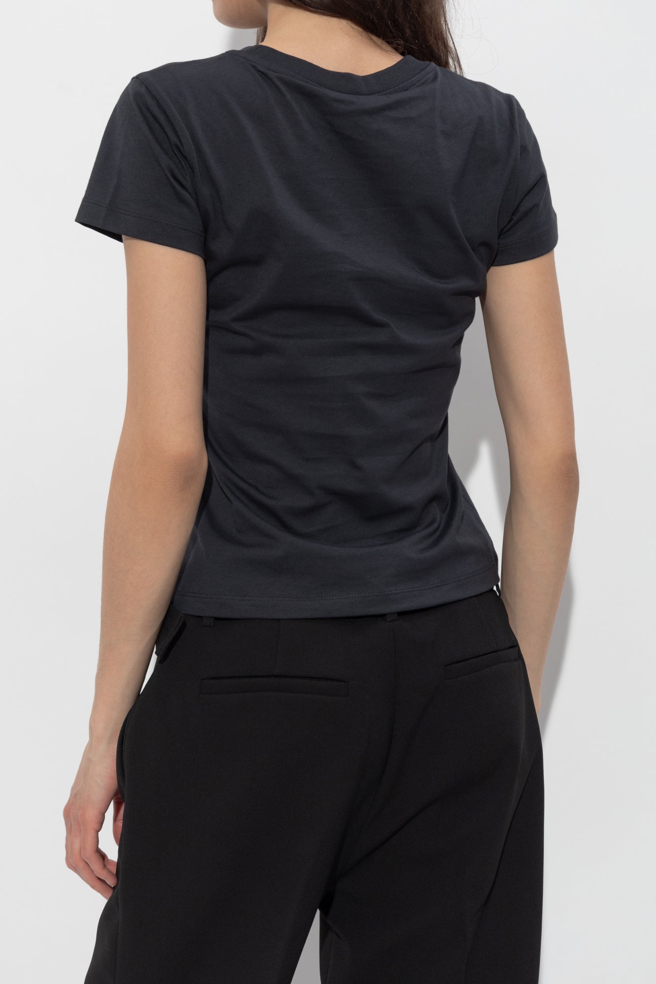 Basic Cotton Jersey Baby Fit Ganni