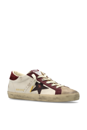Golden Goose Surerstar Butter Beige Bordo