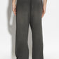 Star Wide Jogging Pants Back Zipped Pocket