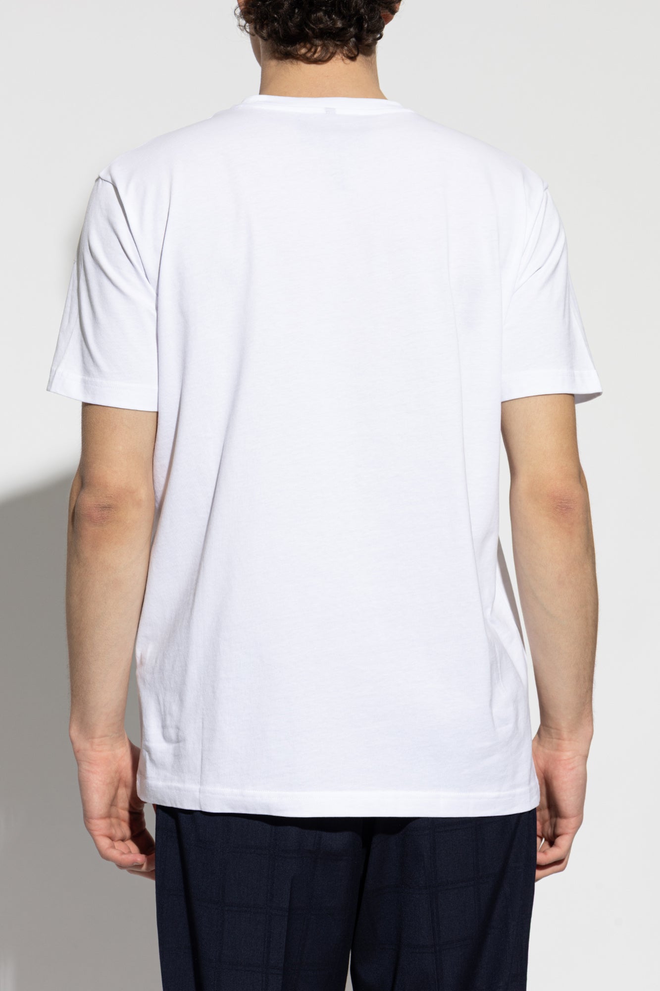 Iceberg Logo Plaque Crewneck T-Shirt