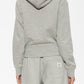 Hoodie With Contrasted Ami De Coeur