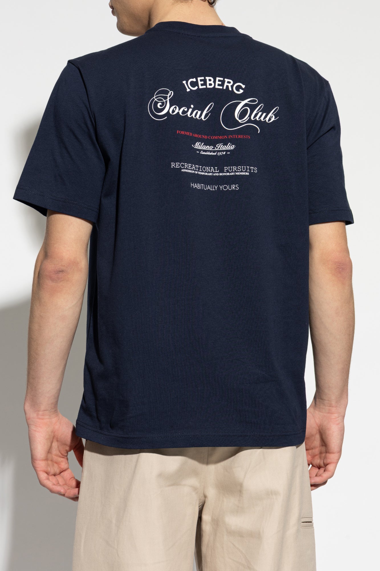 Navy T-Shirt For Men