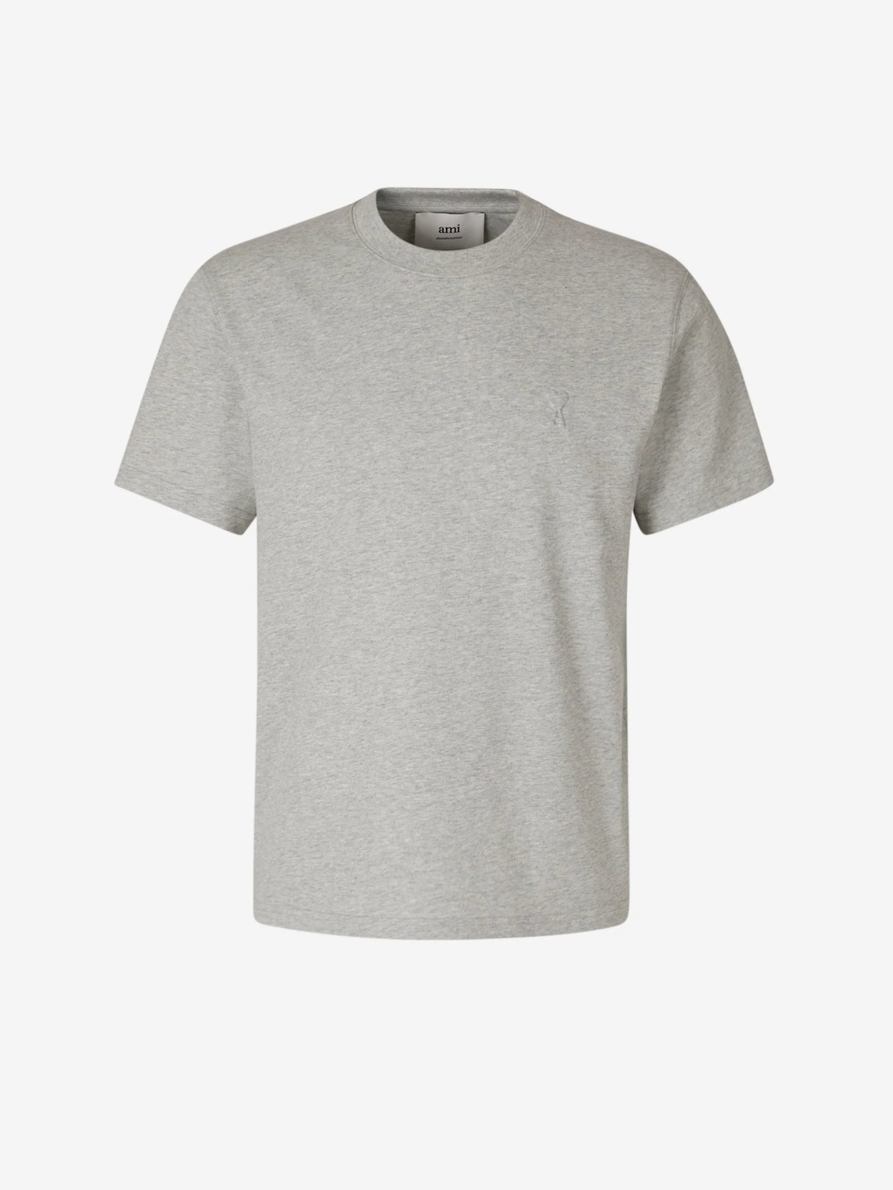 Gray t-shirt on a white background