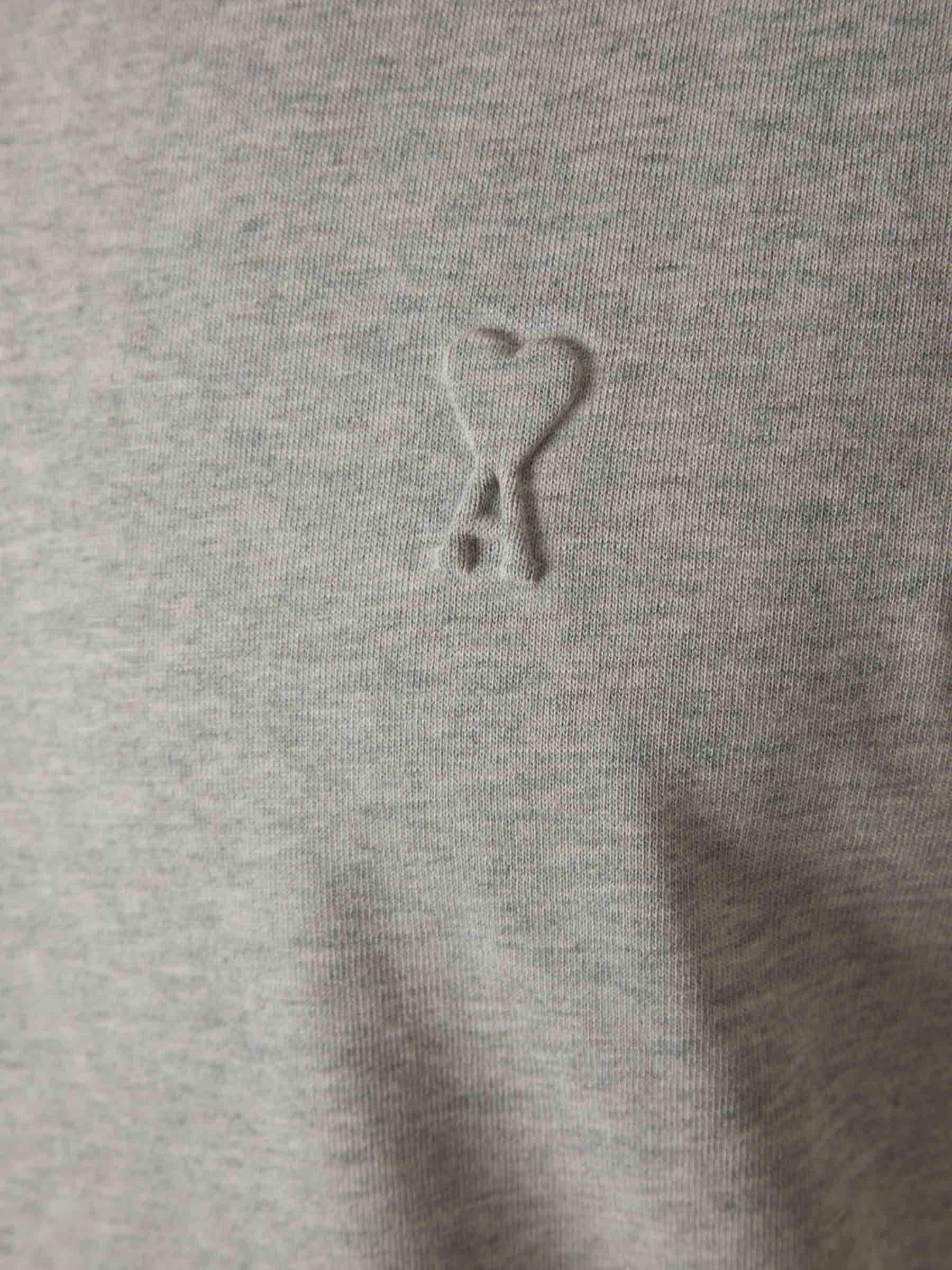 Gray t-shirt on a white background