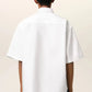 Boxy Fit Shirt Button Down Collar And Embroidered Ami De Coeur