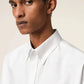 Boxy Fit Shirt Button Down Collar And Embroidered Ami De Coeur