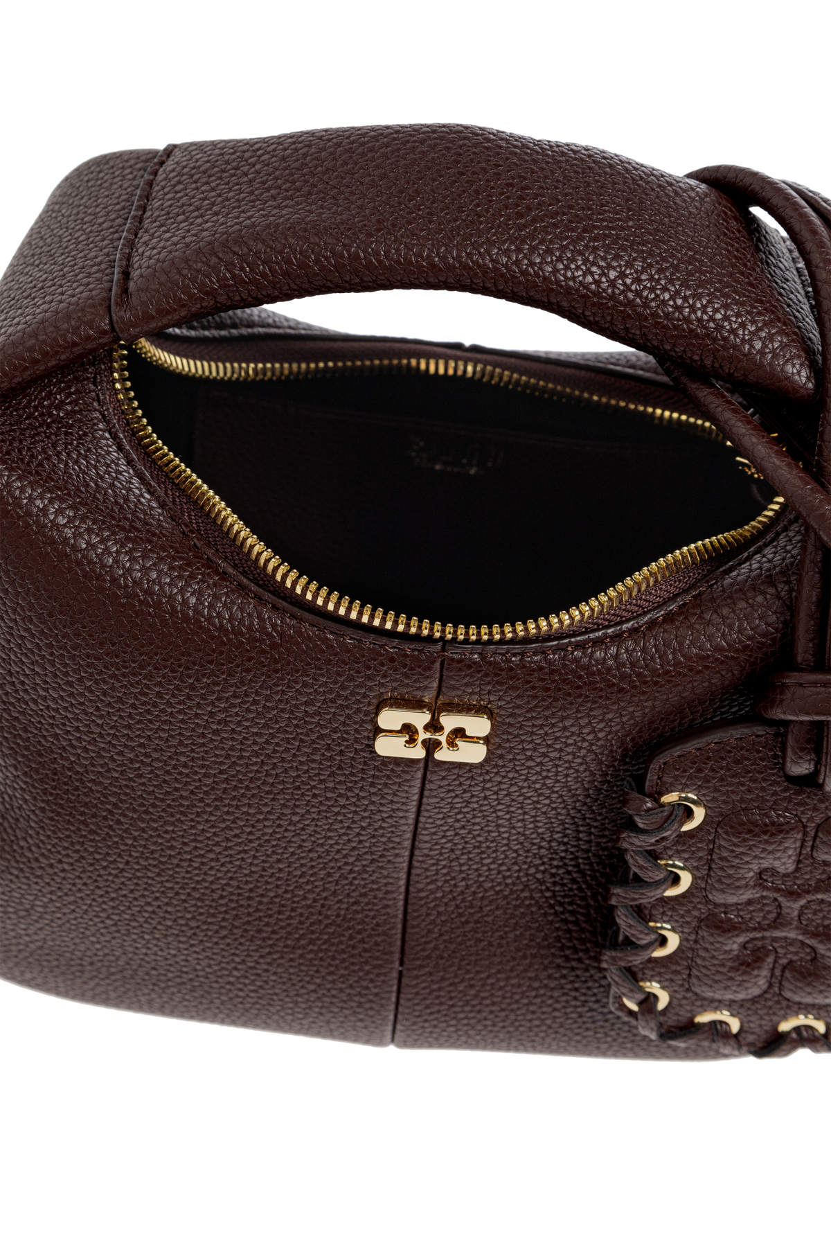 Brown Mini Hobo Bag