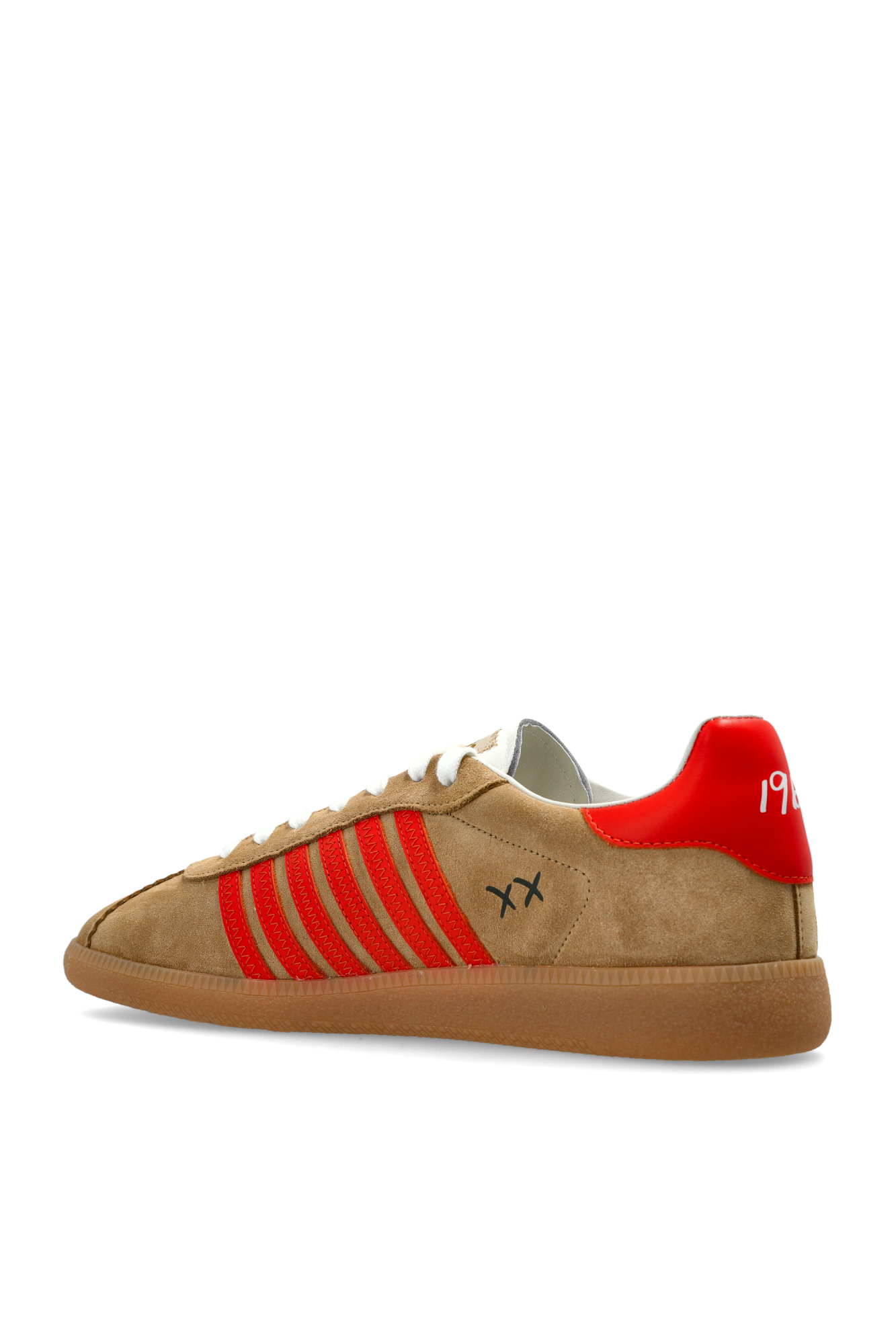 Dsquared2 Brown Lace Up Sneakers