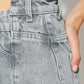 Rigid Denim Fold Jeans