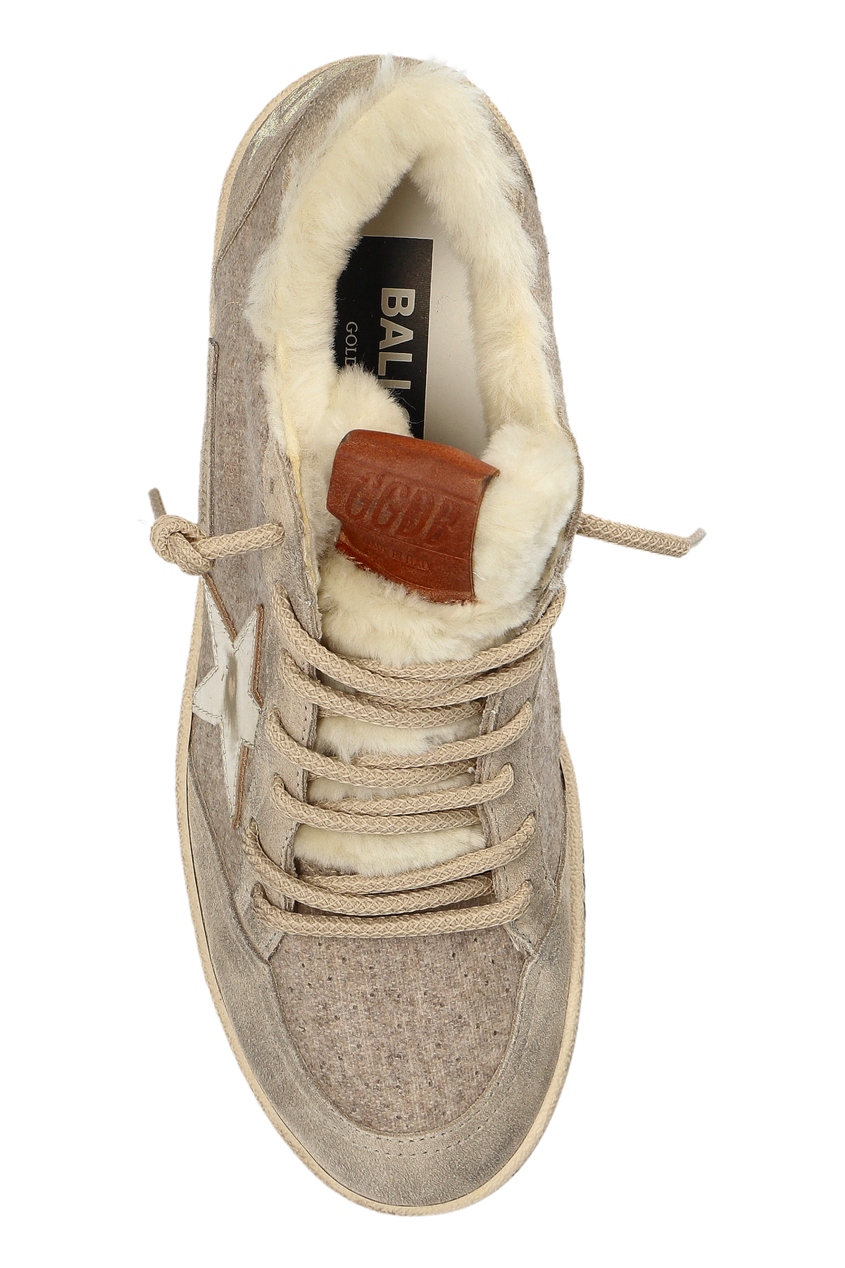 Leader Shearling Sneaker Ball Star