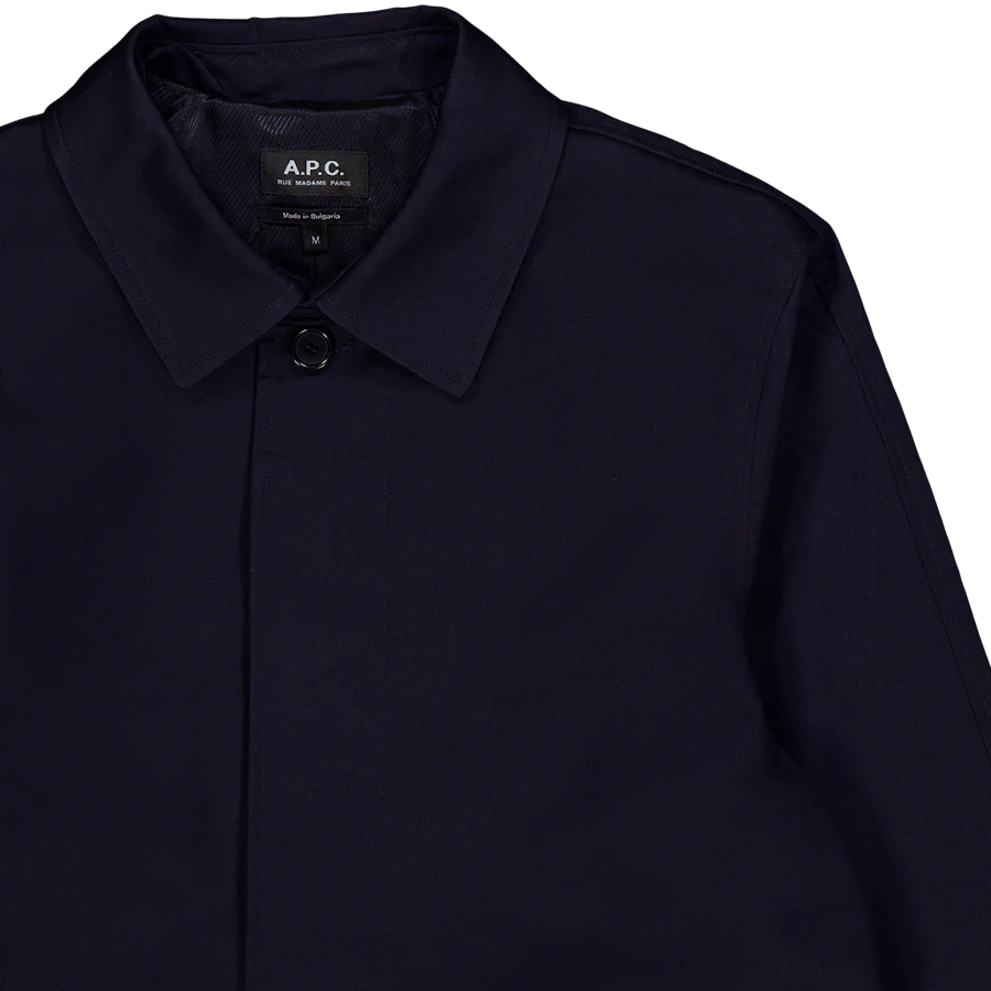 Mac in water repellent cotton gabardine