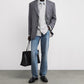 Long Sleeve Contrasted ADC Button Down Collar Classic Shirt