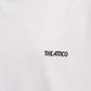 Oversized cotton jersey T-shirt with cutout hem