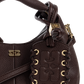 Brown Mini Hobo Bag