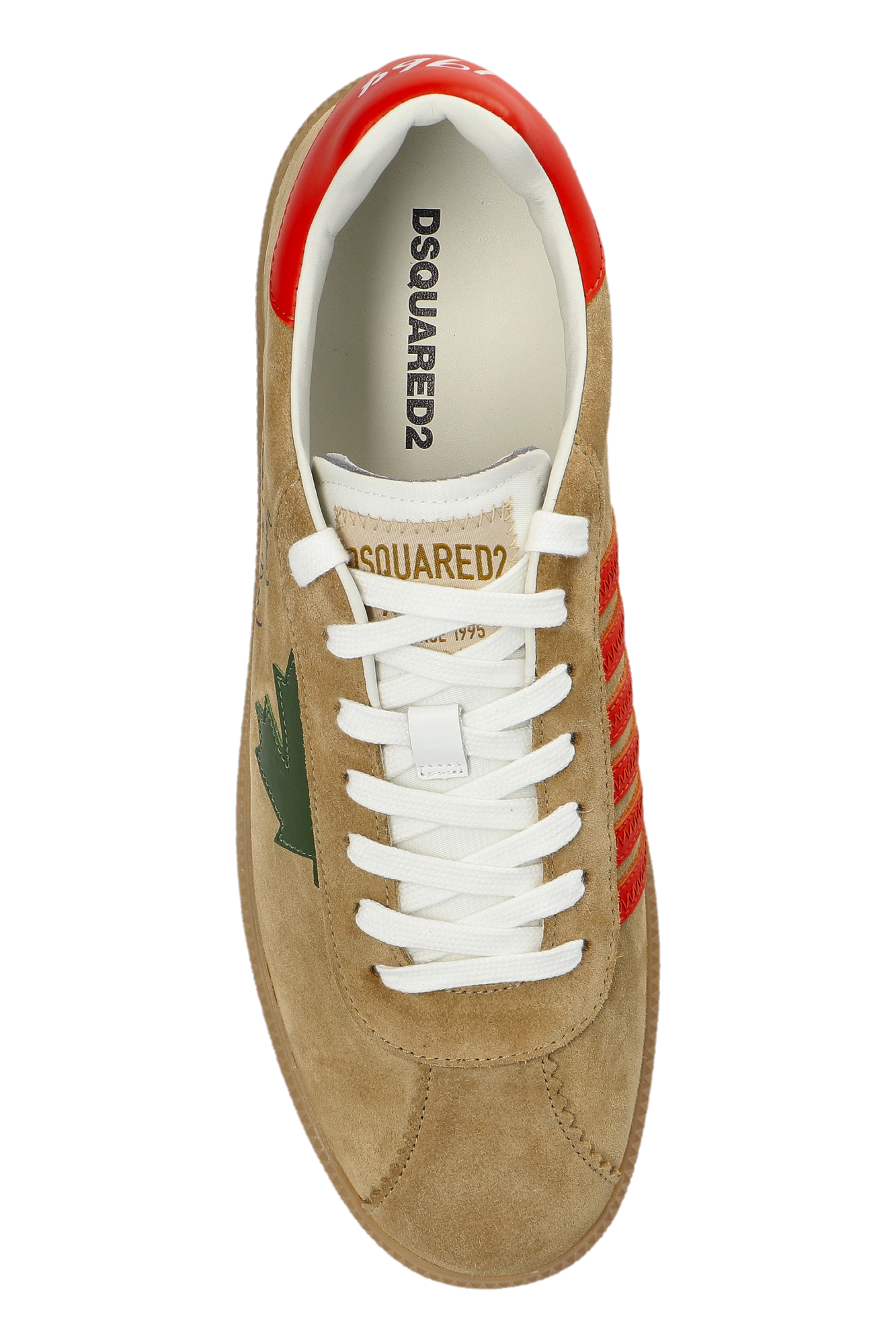 Dsquared2 Brown Lace Up Sneakers