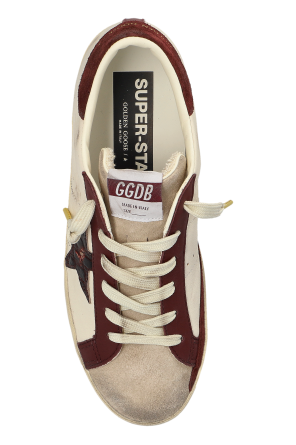 Golden Goose Surerstar Butter Beige Bordo