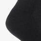 Black sock with 'Jacquemus' branding on a white background