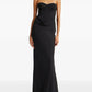 Satin Corset Maxi Dress