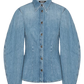 Denim Fitted Shirt Light Blue Denim