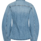 Denim Fitted Shirt Light Blue Denim