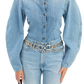 Denim Fitted Shirt Light Blue Denim