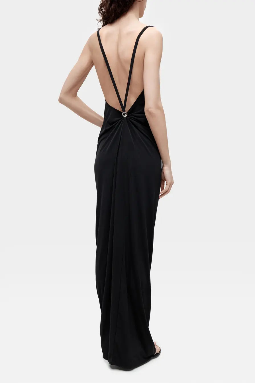 Coperni Open-Back Sleeveless Long Dress