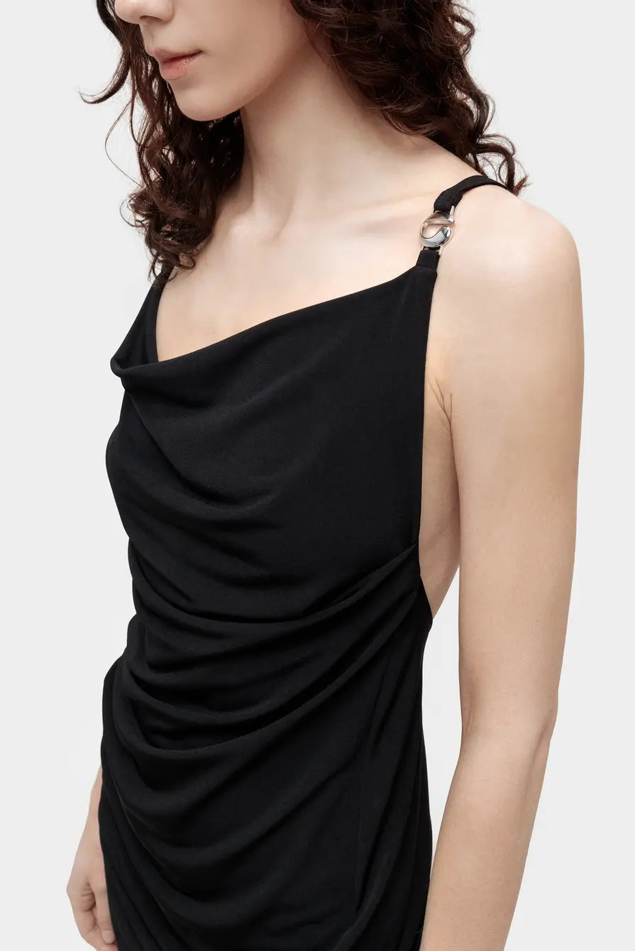 Coperni Open-Back Sleeveless Long Dress
