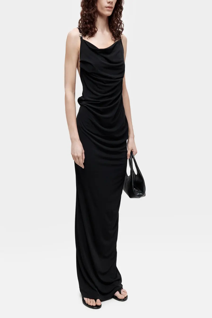 Coperni Open-Back Sleeveless Long Dress