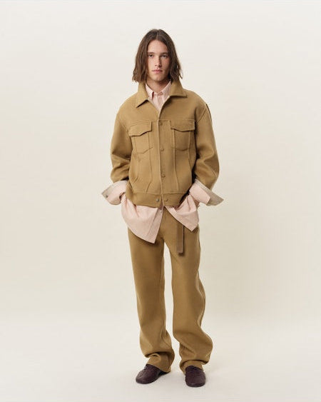 Wool Trucker Jacket