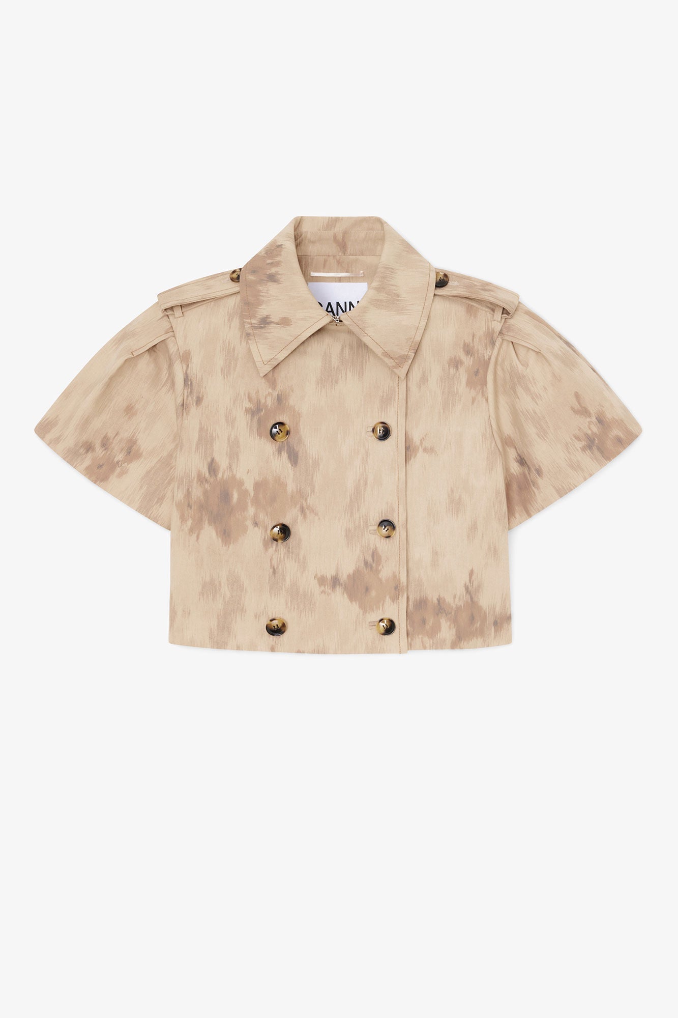 Jacket in Printed Cotton